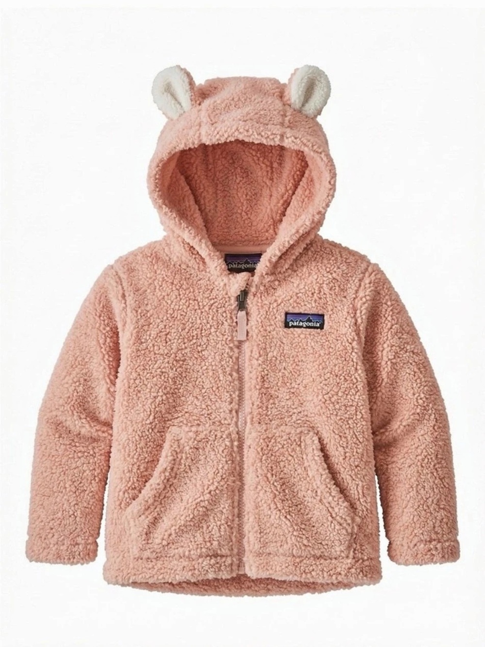 Patagonia Infant Furry Friends Hoody Pink Baby 3-6M